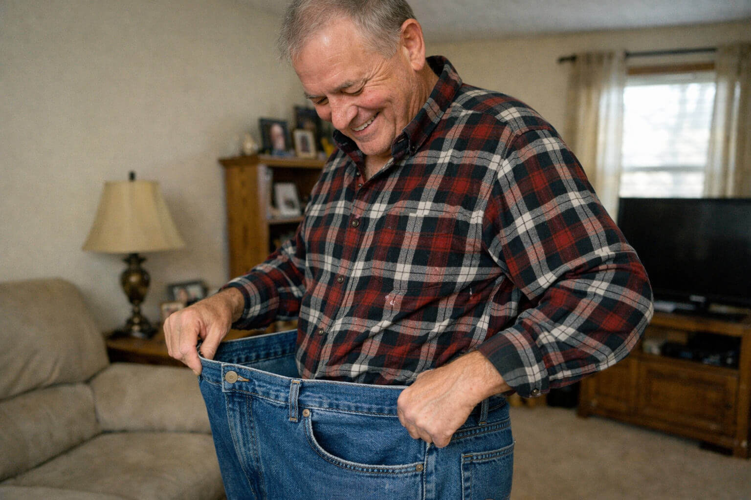 Mark showing weight loss